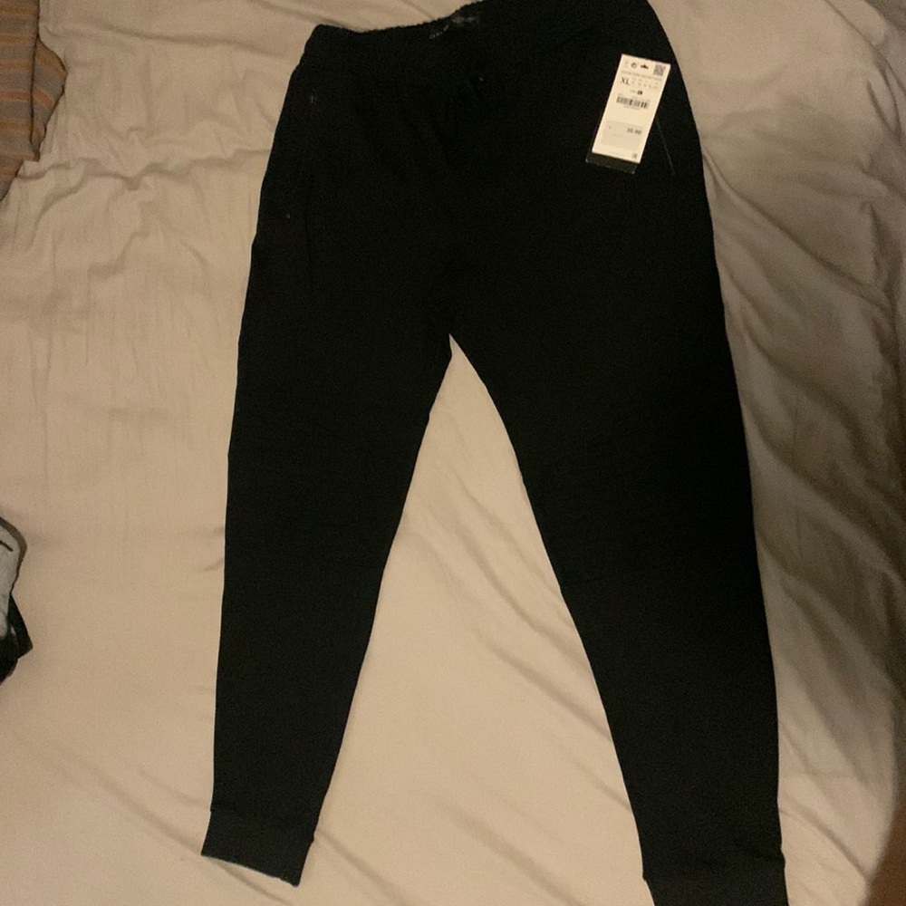 Black joggers